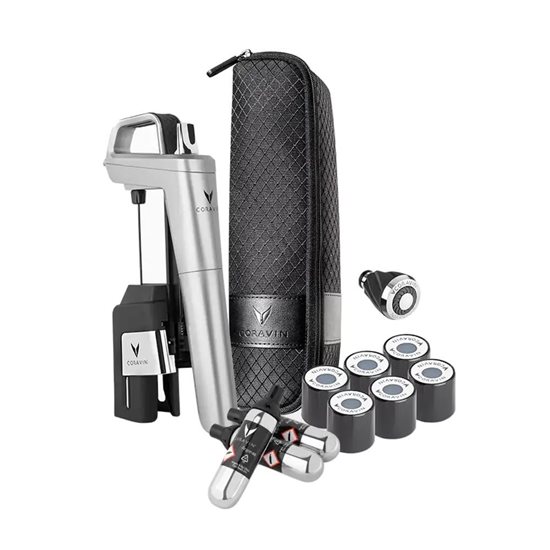 Vinkonserveringssystem, silverfärgat, Timeless Six Plus - Coravin