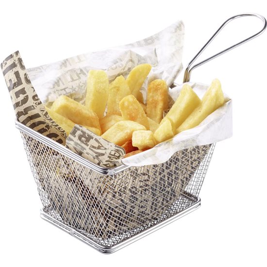 Stainless steel serving basket, 12 × 10 cm - Westmark