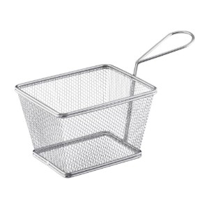 Stainless steel serving basket, 12 × 10 cm - Westmark