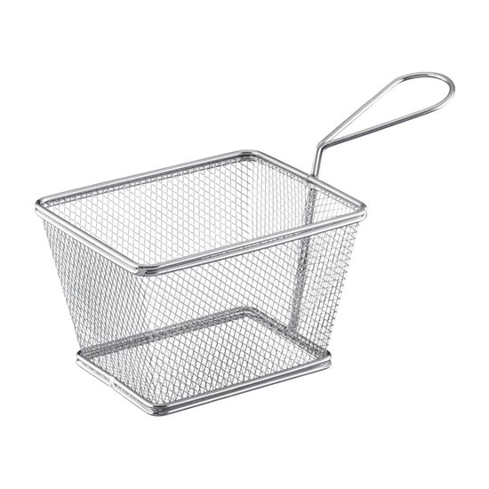 Stainless steel serving basket, 12 × 10 cm - Westmark