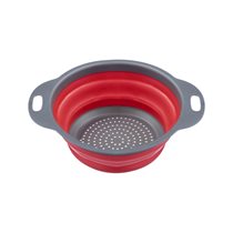 Foldable strainer, plastic, 18.5cm, "Mini", Red - Westmark brand