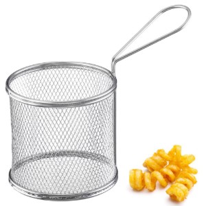 Round serving basket, stainless steel, 9x13 cm - Westmark brand