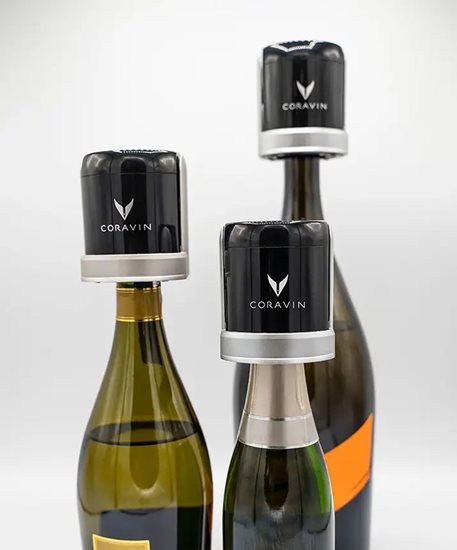 2-piece 'Sparkling' stopper set for sparkling wine bottles - Coravin