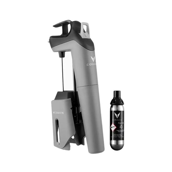 Vyno konservavimo sistema, pilka, Timeless Three SL – Coravin