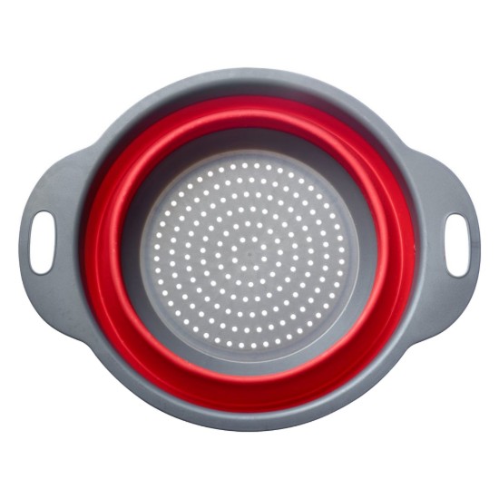 Taitettava siivilä, muovia, 18,5 cm, "Mini", punainen - Westmark merkki