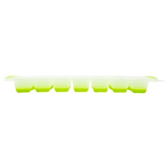 Set of 2 ice cube moulds, plastic, green color - Westmark brand