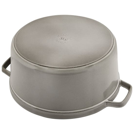 Cocotte főzőedény, öntöttvas, 30cm/8.35L, Graphite Grey - Staub