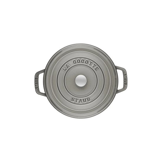 Cocotte lonec za kuhanje, litega železa, 18cm/1.7L, Graphite Grey - Staub