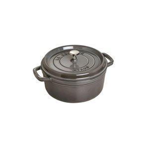 Cocotte cooking pot, cast iron, 18cm/1.7L, Graphite Grey - Staub