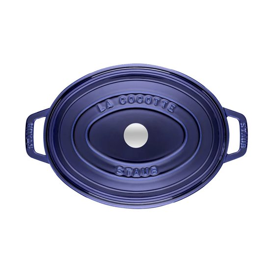 Lonac za kuhanje oval Cocotte, lijevano željezo, 31cm / 5.5L, Dark Blue - Staub