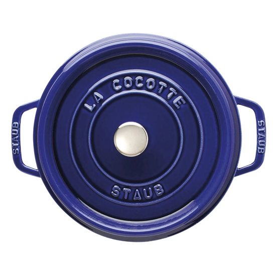 Κατσαρόλα Cocotte, μαντεμένιο, 28cm/6,7L, Dark Blue - Staub