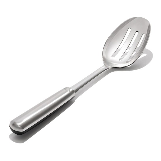 Slotted cooking spoon, stainless steel, 30.4 cm - OXO