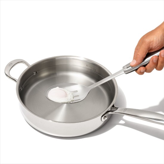 Slotted cooking spoon, stainless steel, 30.4 cm - OXO