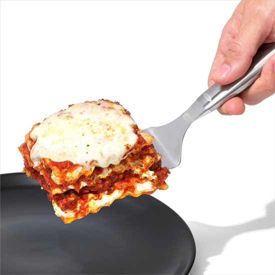 Lasagna ag freastal ar spatula, 27.3 cm, cruach dhosmálta - OXO
