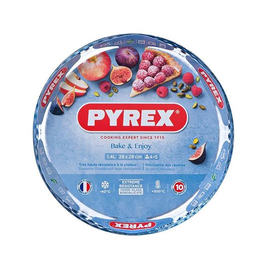 Pekač za tart, iz toplotno odpornega stekla, 28 cm - Pyrex