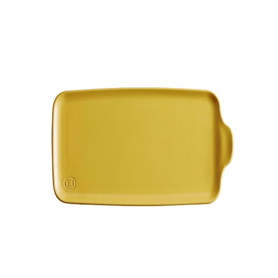 Platter ceirmeach, 32 x 21 cm, "Aperitivo", Provence Yellow - Emile Henry
