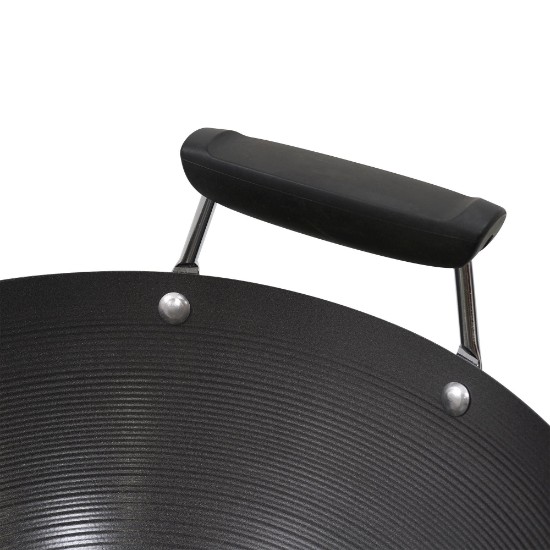 Wok pan, 35.5 cm, carbon steel - Kitchen Craft