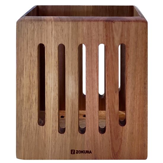 Držák na nádobí, akátové dřevo - Zokura