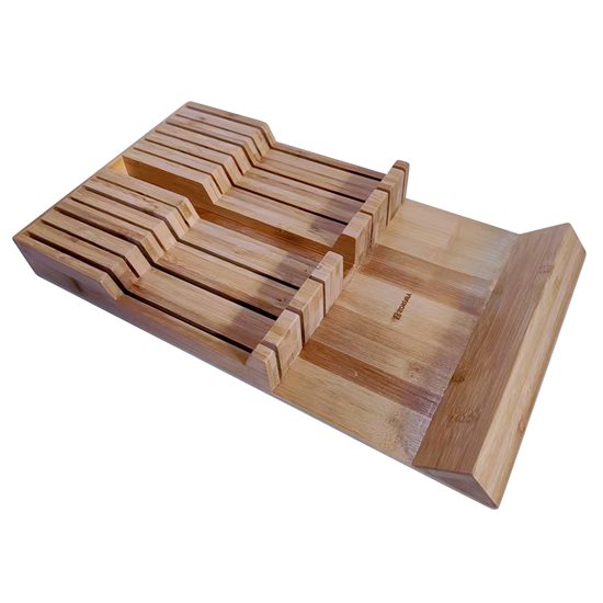 Storage holder for knives, made from bamboo, 42.5 × 24.5 cm - Zokura