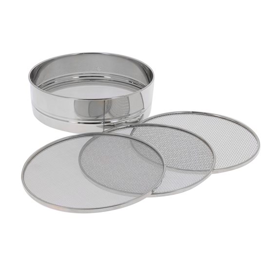 Set of 4 detachable sieves, 20 cm - "de Buyer" brand