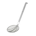 Ecumoire Inox Pour Friteuse, 41,5 Cm - De Buyer-image