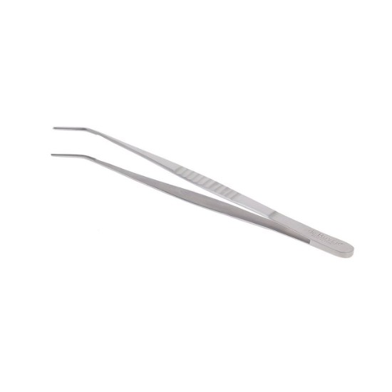 Pincettes courbées, 30 cm, acier inoxydable - de Buyer