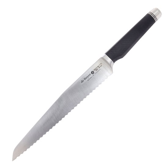 "Fibre Karbon 2" brødkniv, 25,6 cm - merket "de Buyer".