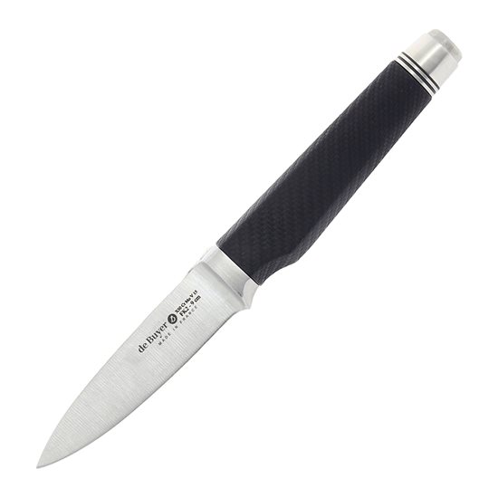 "Fibre Karbon 2" peeler knife, 9 cm - "de Buyer" brand
