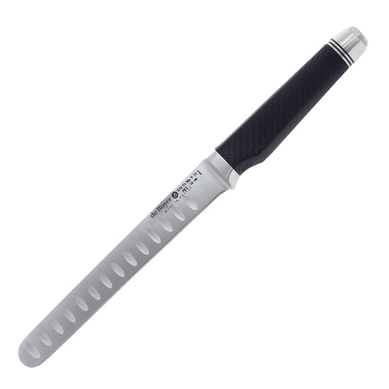 Santoku slicing knife, 16 cm, stainless steel - "de Buyer" brand