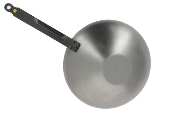 Tigaie wok, otel, 28cm, "Mineral B" - de Buyer