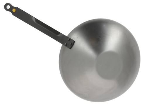 Wok, steel, 28 cm, "Mineral B" - de Buyer