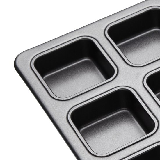 Baking tray, 12 shapes, 34 x 26 cm, made from steel - by Kitchen Craft