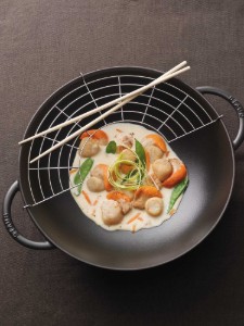 Wokpan, gietijzer, 37cm, Black - Staub