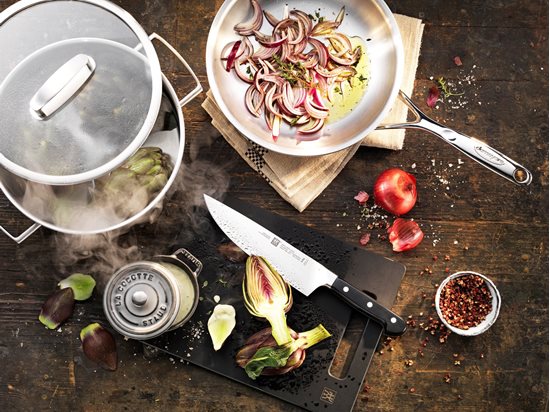 Stockpot with lid, 24 cm / 8 l, stainless steel, "Vitality" - Zwilling