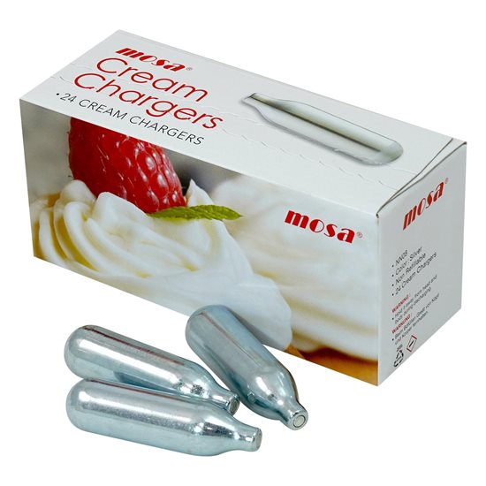 Set of 24 N2O chargers - Mosa
