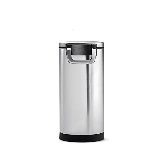 Cesto de comida para animais de estimação, aço inoxidável, 30 L - simplehuman