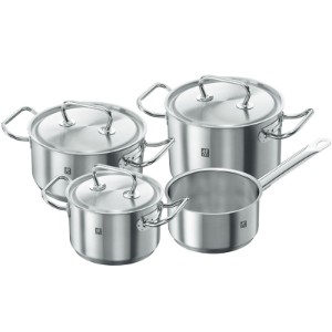 Set of 7 cookware pieces, stainless steel - Zwilling