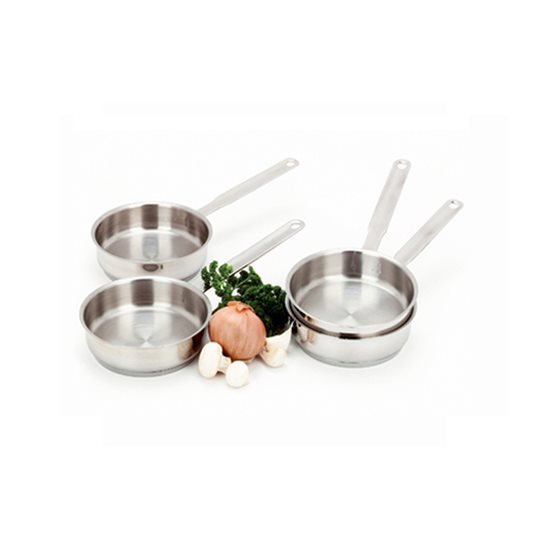 Set of 4 mini-pans "Resto", stainless steel - Demeyere