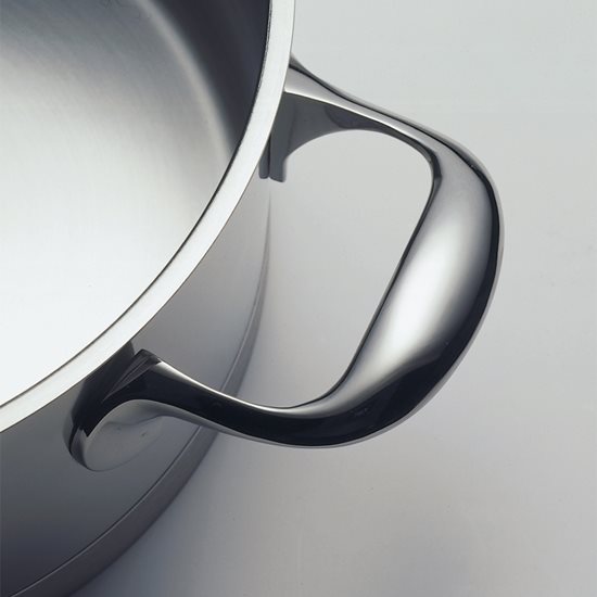 Cooking pot with lid 20 cm/5 l, Atlantis range, stainless steel - Demeyere