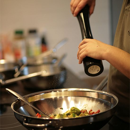 Sartén wok, acero inoxidable, 7-Ply, 32 cm/5,5 L - Demeyere