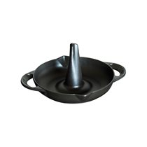 Vertical device for cooking the whole chicken in the oven 24 cm, <<Black>> - Staub