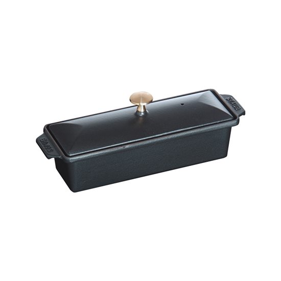 Plat à terrine, fonte, 30x11 cm, Black - Staub