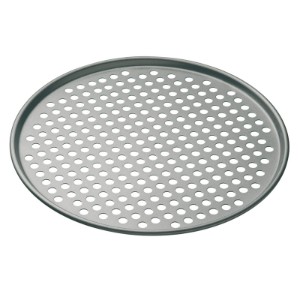 Plech na pizzu, perforovaný, 33 cm, oceľ - od Kitchen Craft