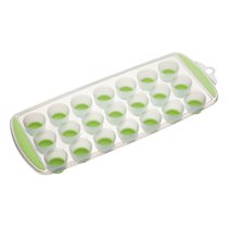 Tray for preparing ice cubes, 28 x 12 cm, silicone, green - by Kitchen Craft