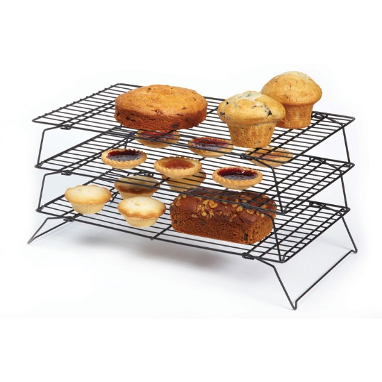 3-tier cooling rack, 40 x 25 cm - Kitchen Craft