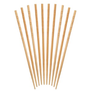 Set of Chinese chopsticks, 5 pairs, bamboo - Kitchen Craft