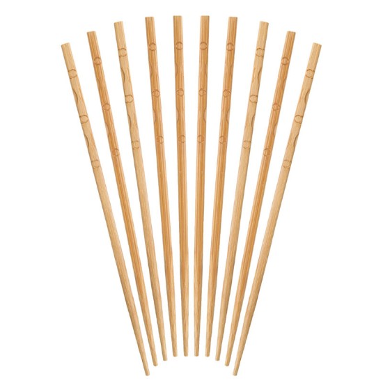 Set of Chinese chopsticks, 5 pairs, bamboo - Kitchen Craft