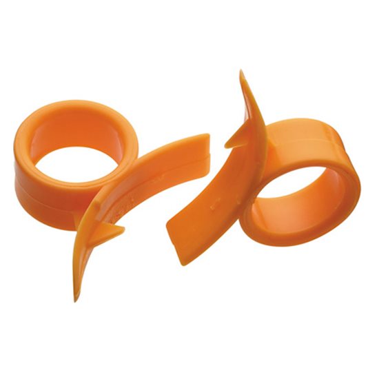 Set of 2 utensils for peeling oranges, plastic - by Kitchen Craft