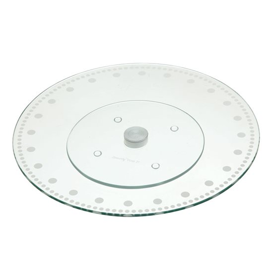 Rotirajući tanjir, 30 cm, napravljen od stakla - Kitchen Craft