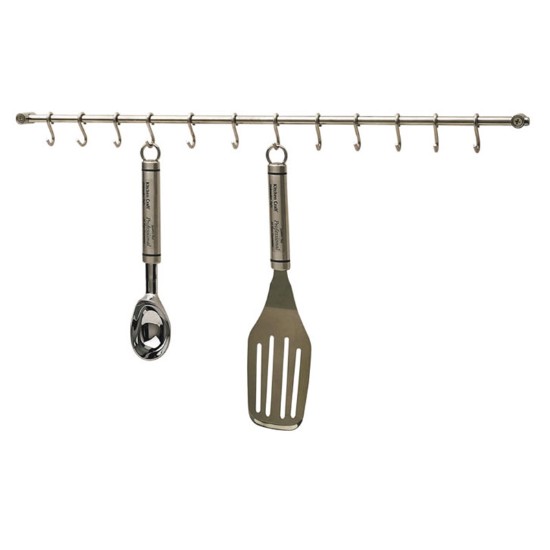 Suporte para utensílios de cozinha, aço inoxidável - por Kitchen Craft